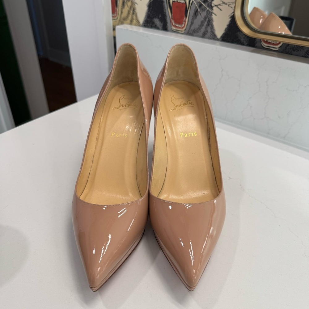 Christian Louboutin Platform Point Pump Patent Leather - Picture 2 of 6